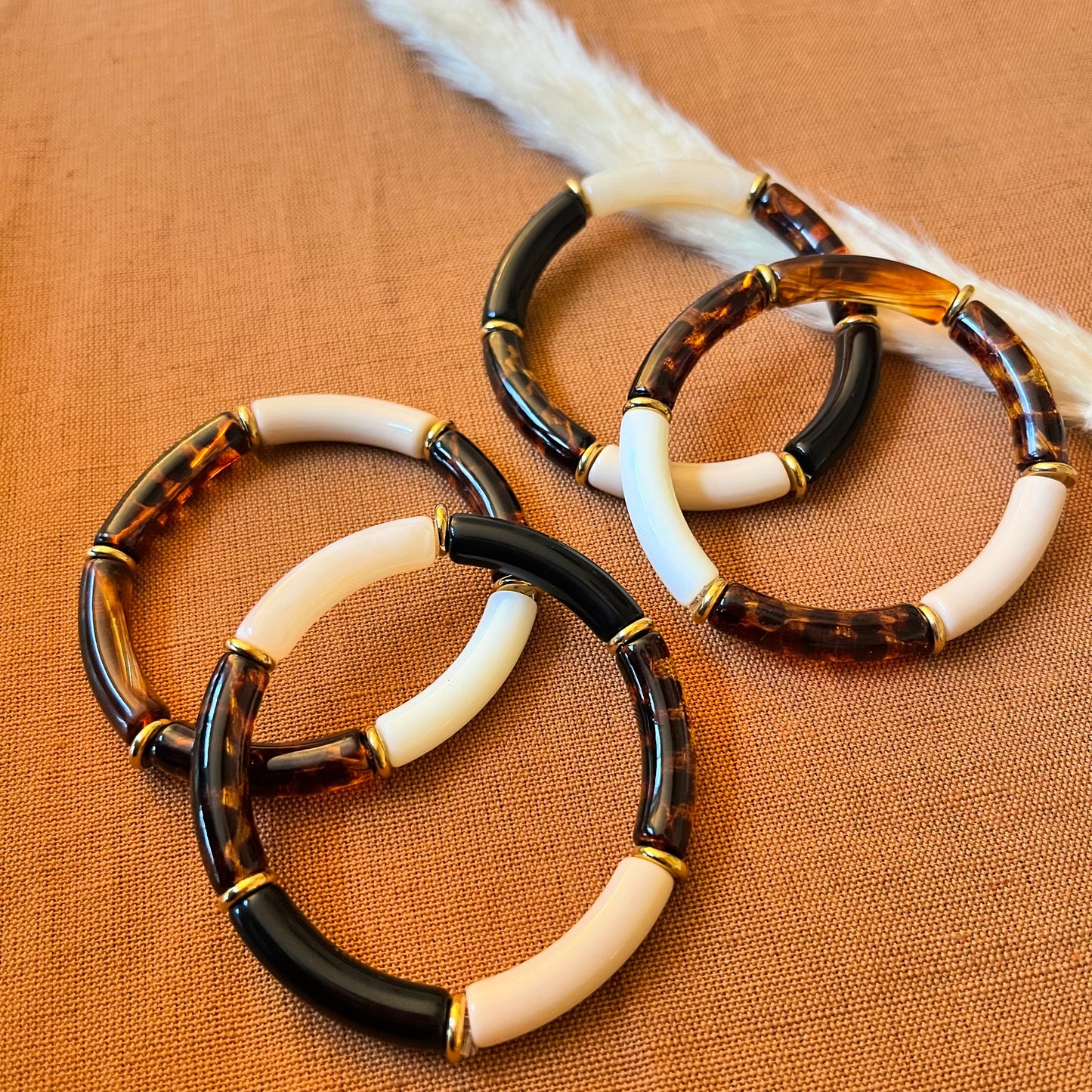 Duo bracelets LEO-GLITTER