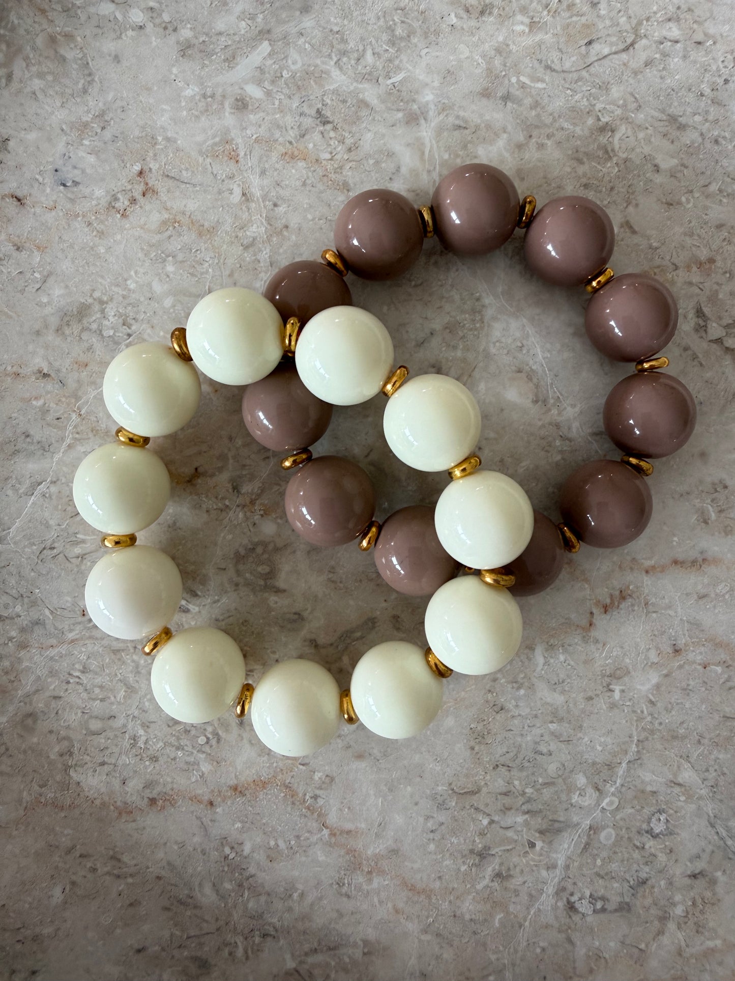 Bracelet ELLA café