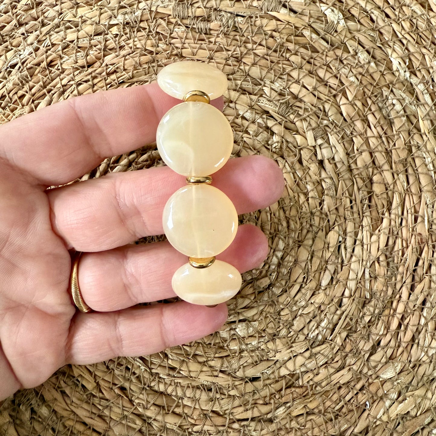 Bracelet VICTOIRE Topaze marbré