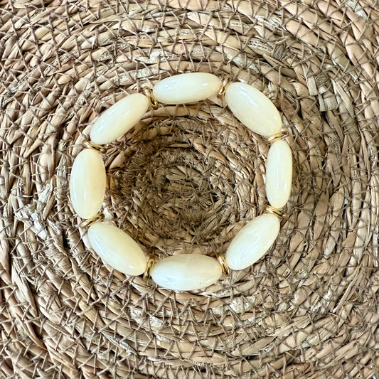 Bracelet VICTOIRE Champagne marbré