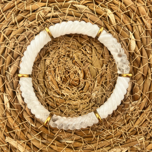 Bracelet CONSTANCE fin transparent