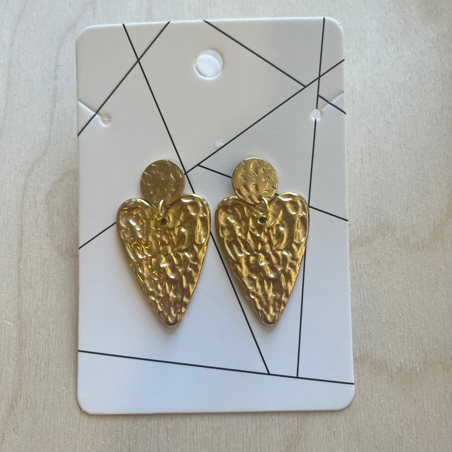 Boucles d’oreilles cœur