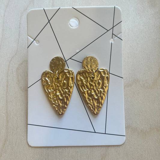 Boucles d’oreilles cœur