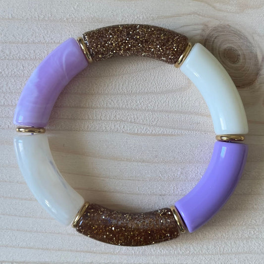 Bracelet CEZANE lilas