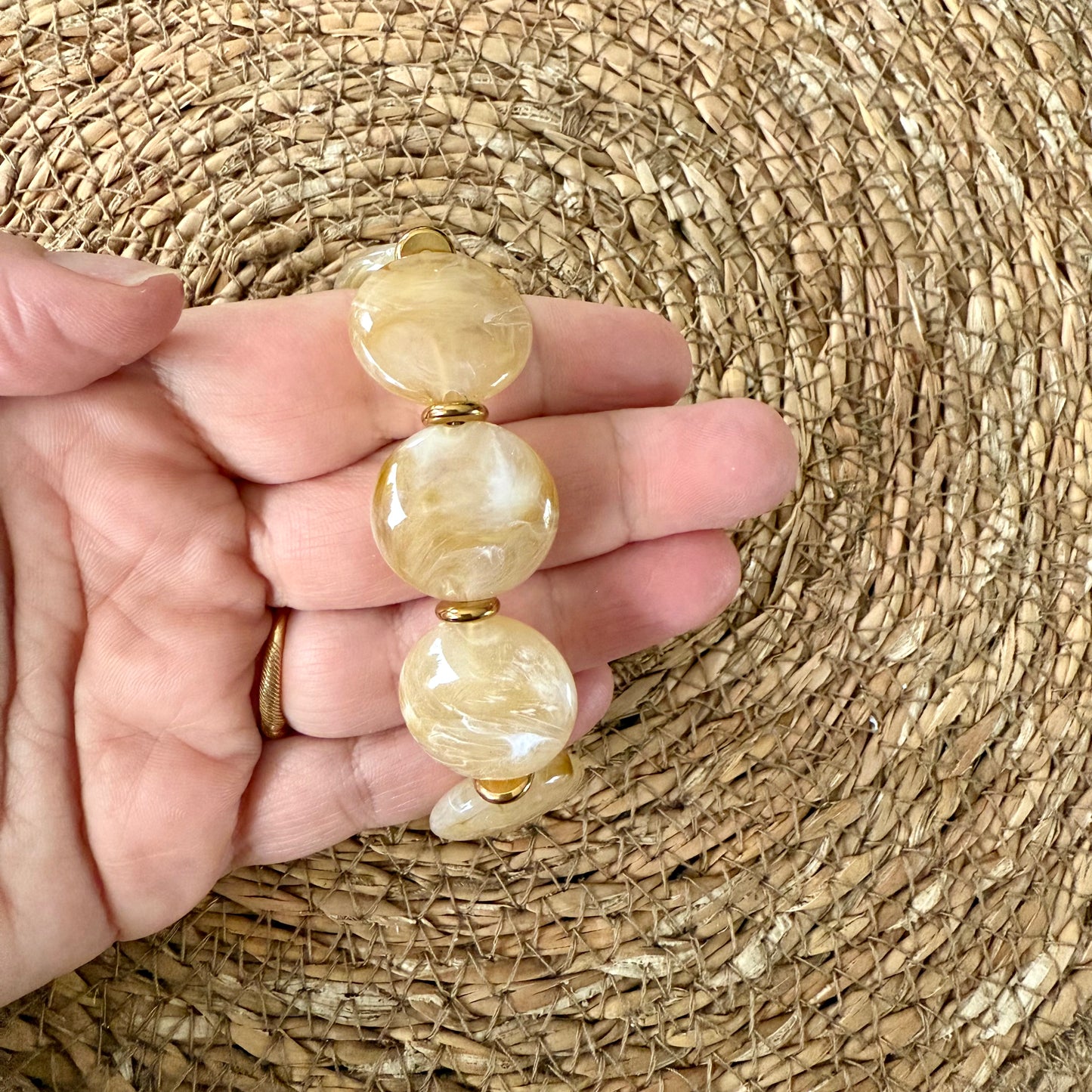 Bracelet VICTOIRE Topaze marbré