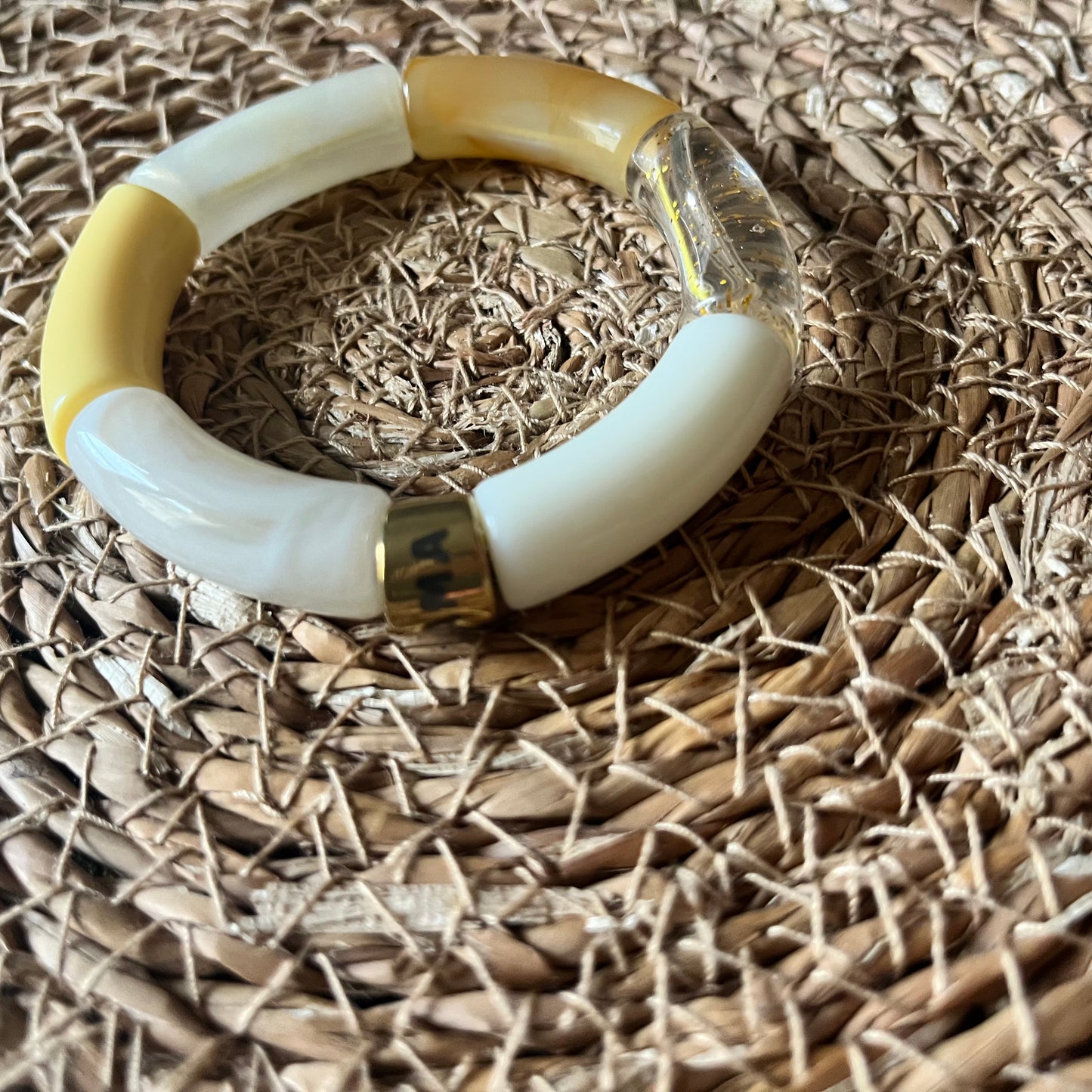 Bracelet MAMA jaune