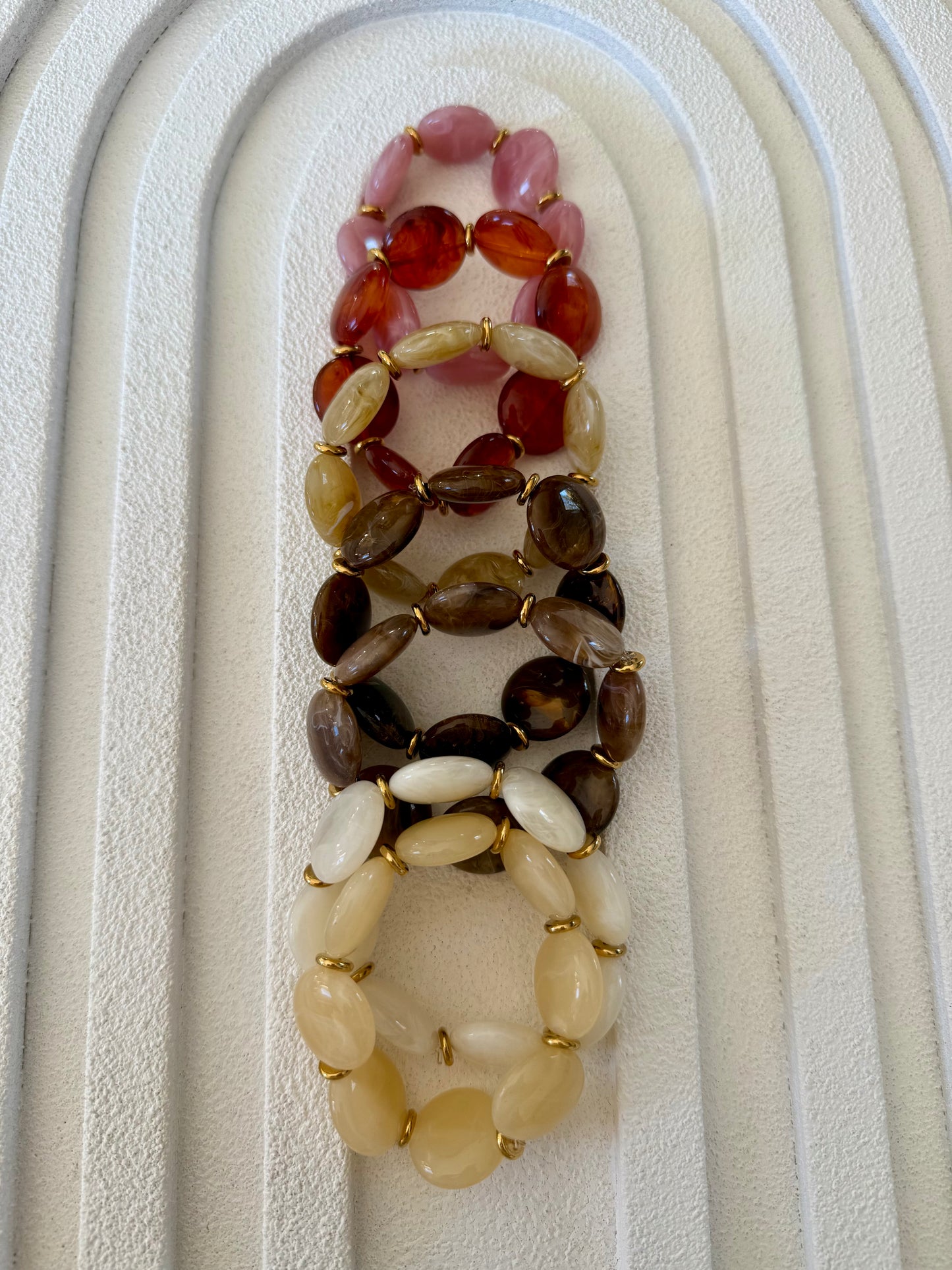 Bracelet VICTOIRE Topaze marbré