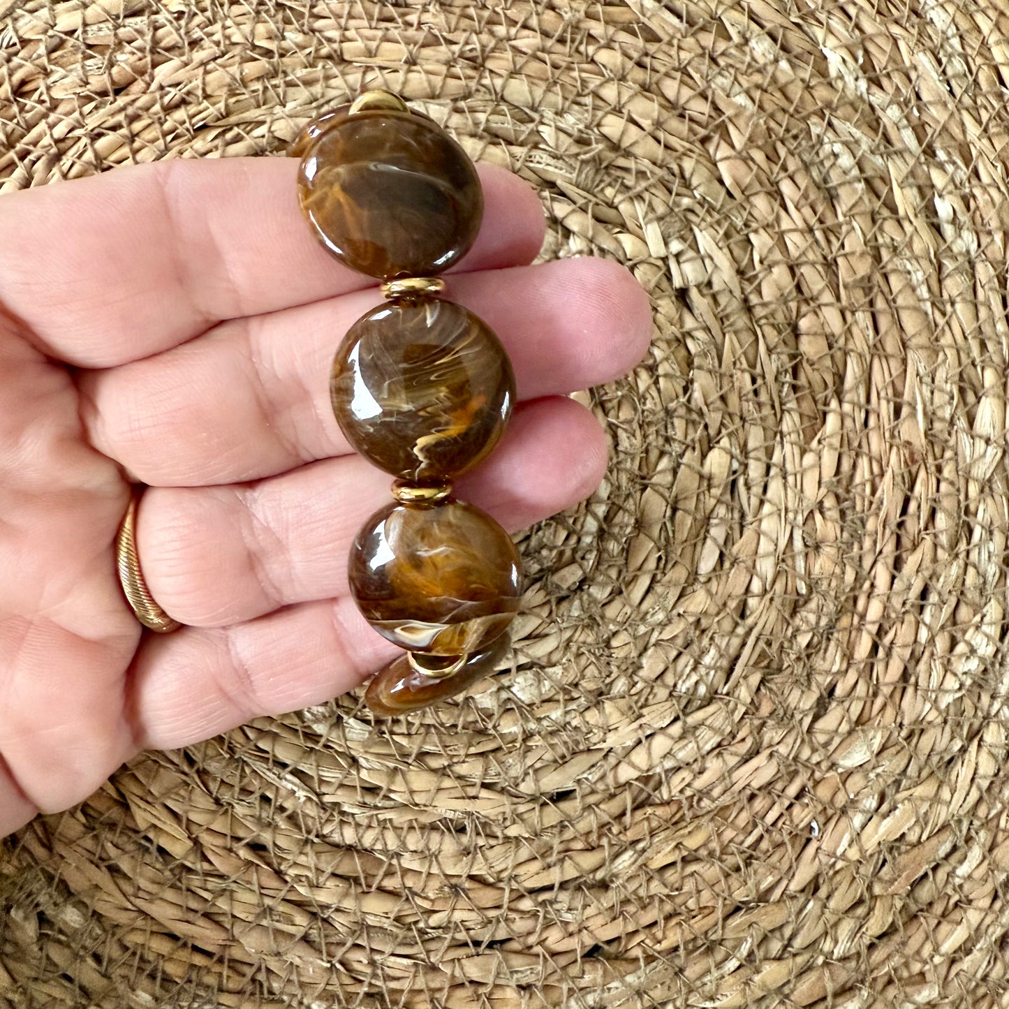 Bracelet VICTOIRE Topaze marbré