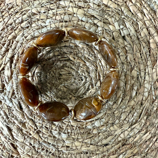 Bracelet VICTOIRE Topaze marbré