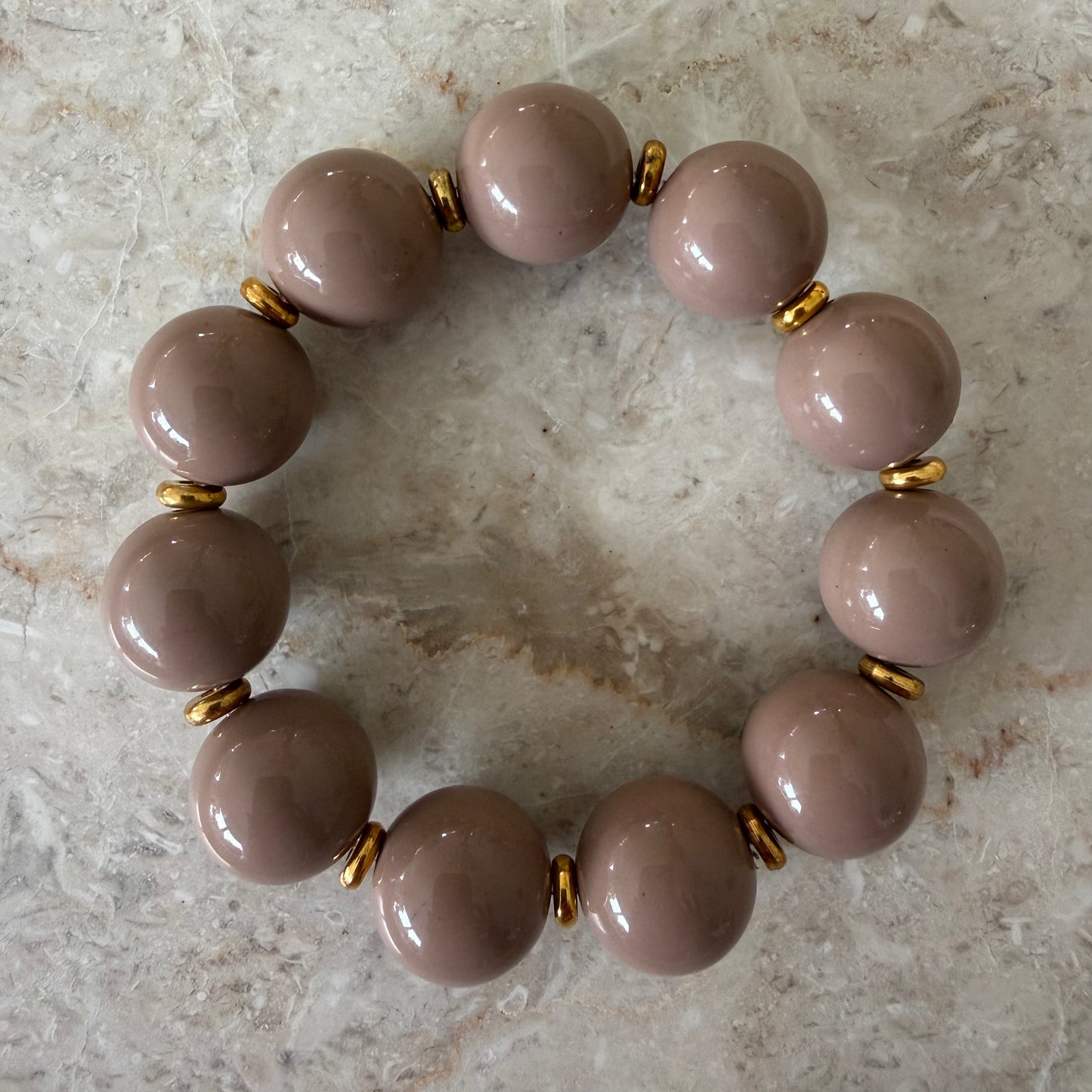 Bracelet ELLA café