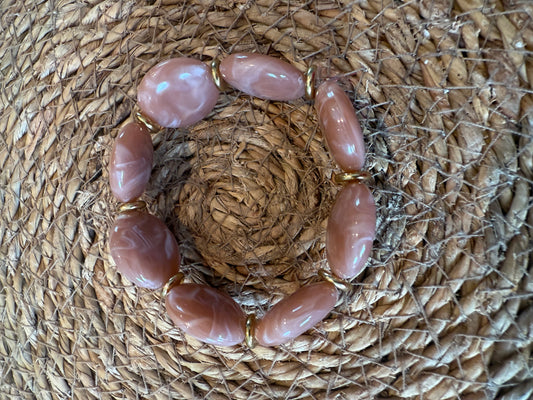 Bracelet VICTOIRE Terracotta marbré