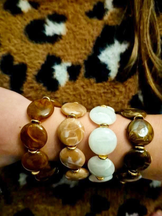 Bracelet VICTOIRE Miel foncé