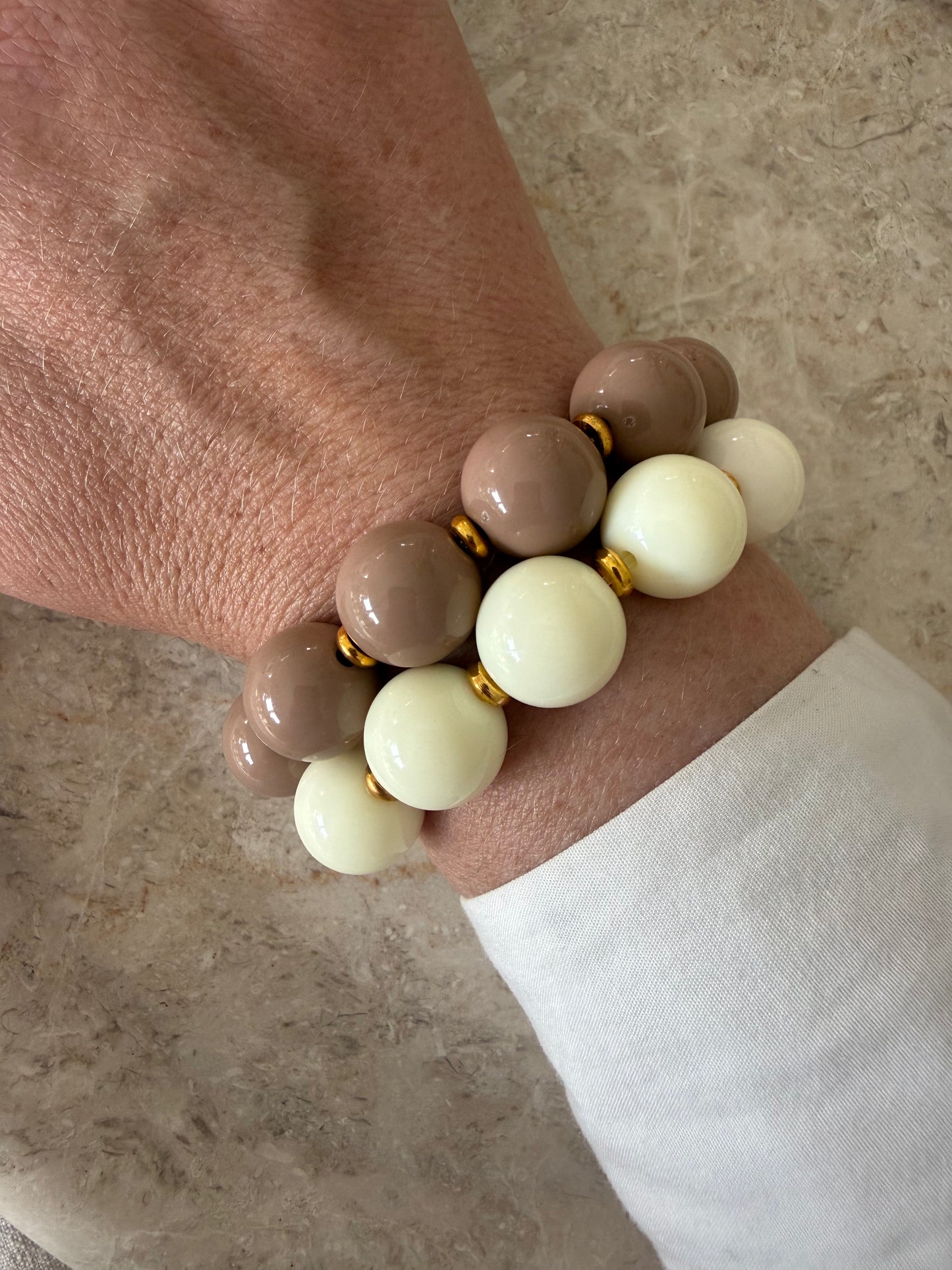 Bracelet ELLA café