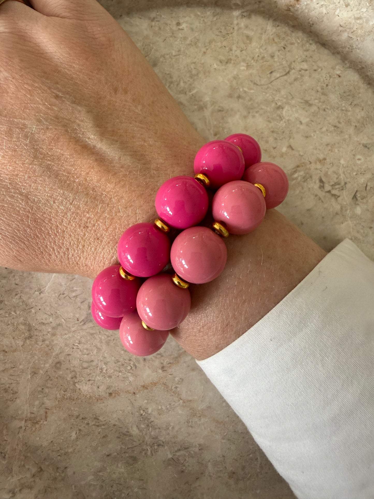 Bracelet ELLA rose clair